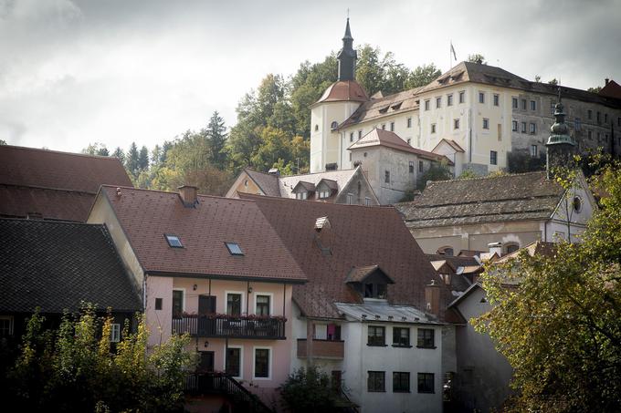 Nad mestom stoji Loški grad, v katerem deluje Loški muzej. Do njega se vzpnete po lepo urejeni sprehajalni poti. | Foto: 