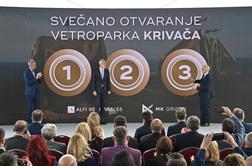 V Srbiji odprli vetrno elektrarno, eno večjih slovenskih naložb v državi