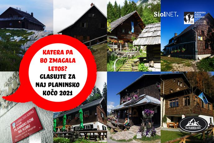 Izberite naj planinsko kočo po svojem okusu, že sedmo leto zapored