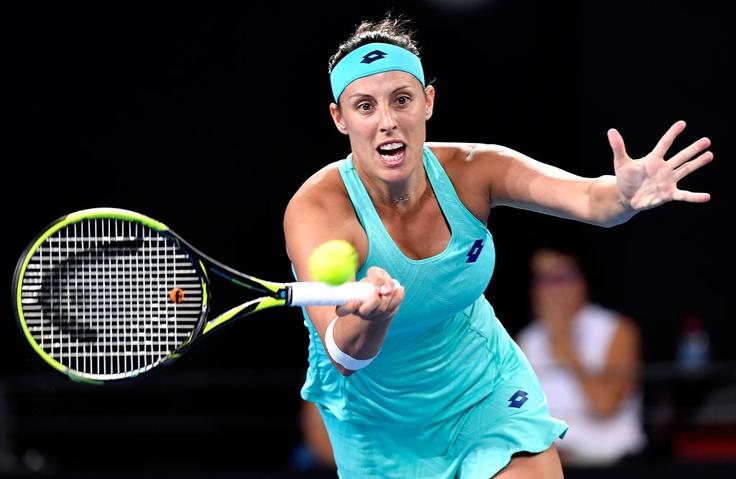 Andreja Klepač nastopa v Parizu kot deseta nosilka. | Foto: Guliverimage/Getty Images