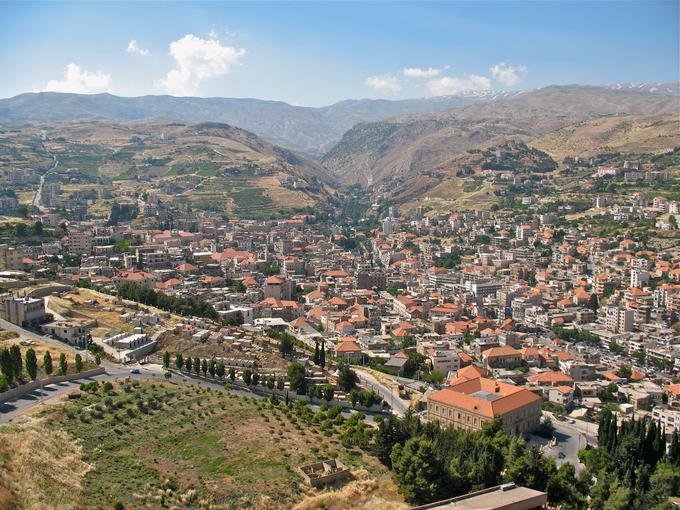 Libanonsko mestece Zahle je bilo leta 1860 prizorišče hudih spopadov med Druzi in kristjani. Zmagali so Druzi. | Foto: Wikimedia Commons