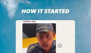 Mathieu van Der Poel prijatelje pozval, naj etapo gledajo od začetka. Z razlogom.