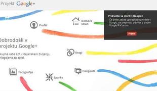Novost pri objavah na Google +