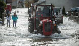 Hidrolog o poplavah: požiralniki so prešibki, vse preostalo so špekulacije