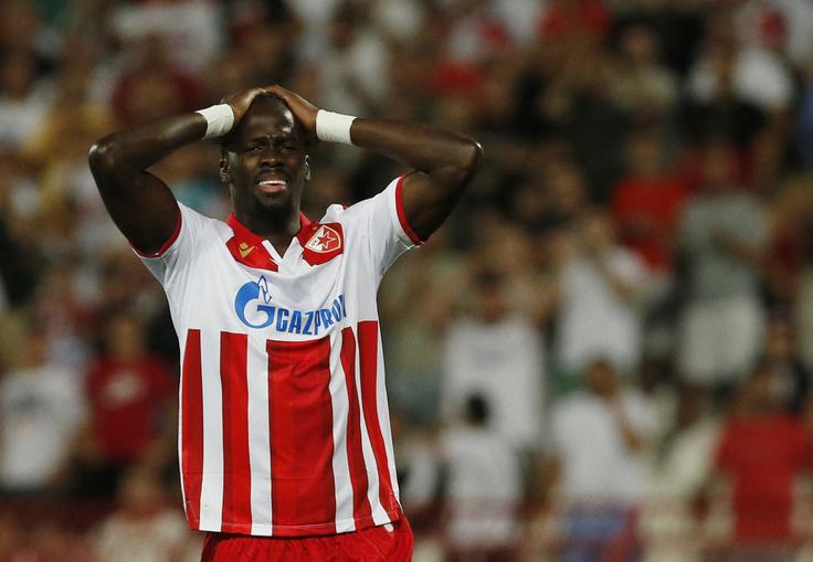 Cherif Ndiaye je zapravil najlepše priložnosti Crvene zvezde. | Foto: Reuters