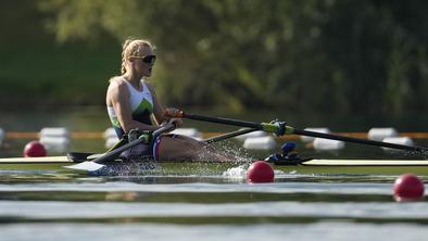 Slovenska veslača v skifu obstala v četrtfinalu