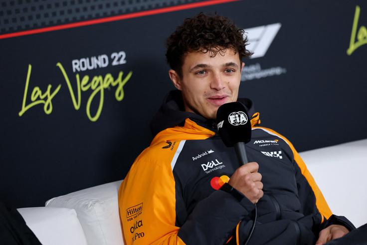 Lando Norris ne bo kalkuliral, v Vegasu gre na zmago. | Foto: Reuters