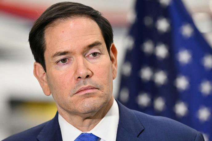 Marco Rubio | Zunanji minister ZDA Marco Rubio se je v Kanadi srečal tudi z ukrajinskim kolegom Andrijem Sibigo.  | Foto Reuters