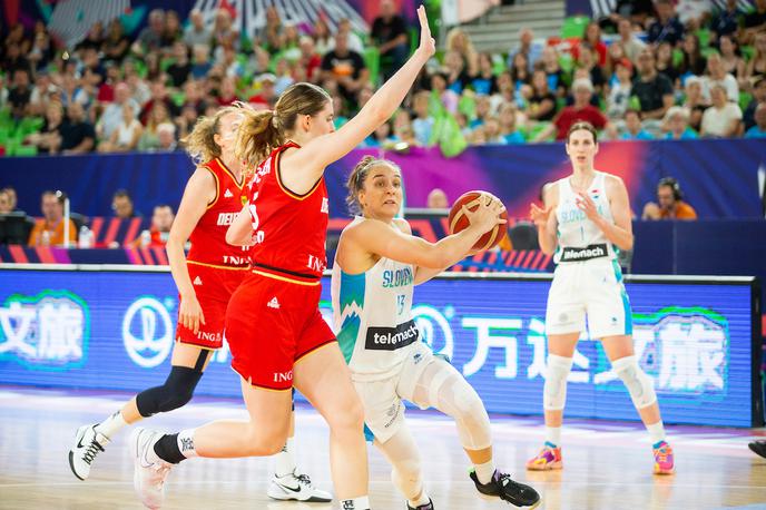 slovenska ženska košarkarska reprezentanca | Slovenke so morale priznati premoč Nemčiji. | Foto Siniša Kanižaj/Sportida