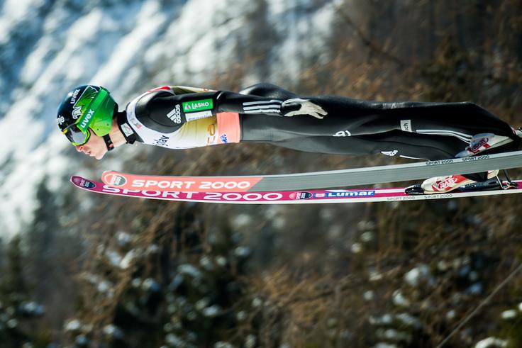 Tudi Jurij ve, da so dobri skoki pogoj za vstop v svetovni pokal. | Foto: Žiga Zupan/Sportida
