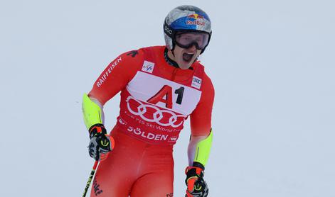 Marco Odermatt do tretje zmage v Söldnu, Žan Kranjec si je želel več