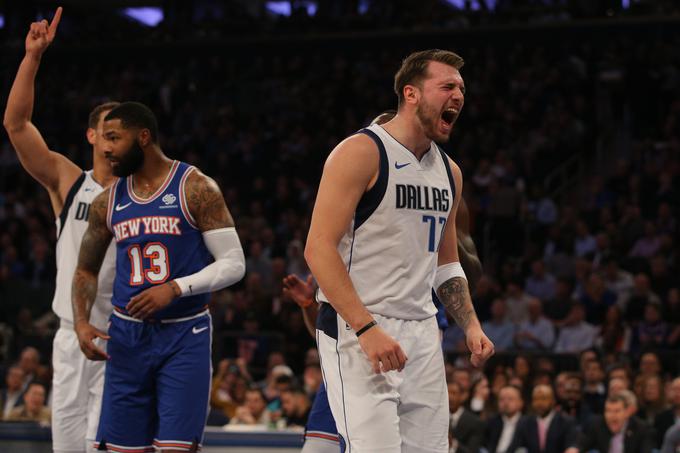 Na zadnji tekmi lige NBA je dosegel 33 točk, 11 skokov in 10 asistenc, a tudi ostal brez zmage v New Yorku. | Foto: Reuters