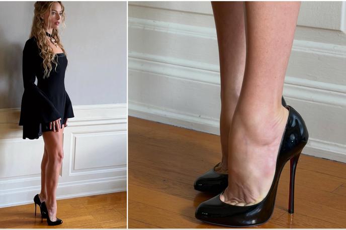 Margot Robbie, čevlji | Foto Instagram/andrewmukamal