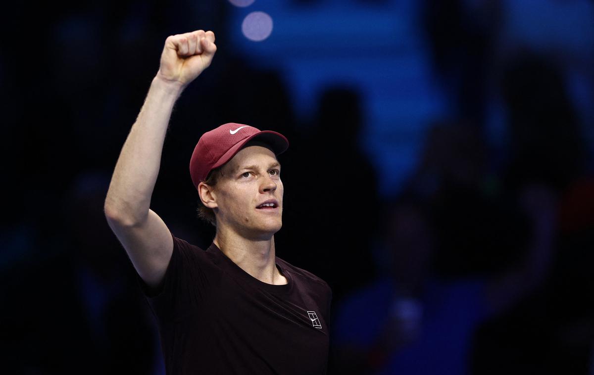 Jannik Sinner | Jannik Sinner je pred polfinalom previden. | Foto Guliverimage