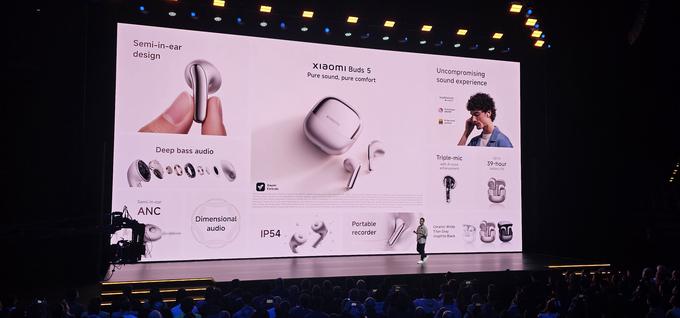 Slušalke Xiaomi Buds 5 | Foto: Srdjan Cvjetović