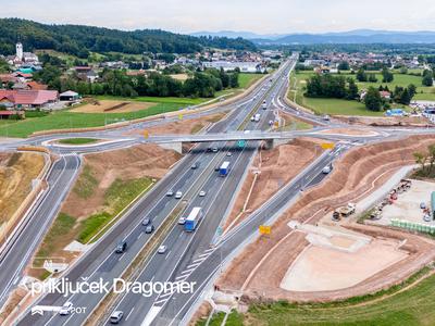 Glavna dela za širitev primorske avtocestne vpadnice v Ljubljano spomladi 2027