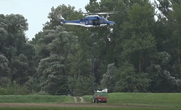 Zaseg konoplje helikopter | Foto: Planet TV