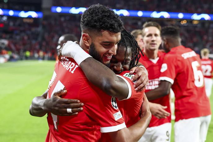 Znani še zadnji udeleženci lige prvakov, PSV za napredovanje prerešetal Škote