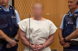 Napadalec iz Christchurcha obtožen 50 umorov