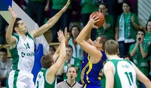 Olimpija in Krka pod vrhom, Partizan razbil Cibono