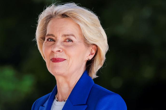 Ursula von der Leyen | Predsednica Evropske komisije Ursula von der Leyen ima pisarno v najvišjem nadstropju. | Foto Reuters
