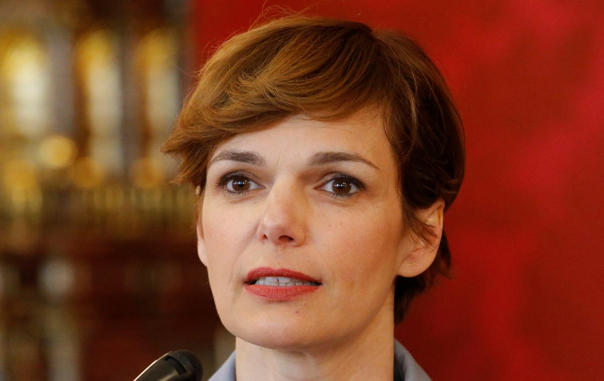 Pamela Rendi-Wagner | Do razpada vladajoče koalicije med SPÖ in ÖVP leta 2017 je bila Rendi-Wagner pol leta avstrijska ministrica za ženske in zdravje.  | Foto Reuters