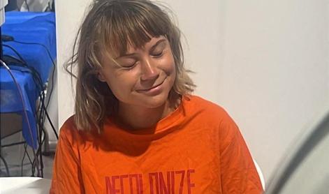 Greta Thunberg obtožuje Izrael: trdi, da je bila zaprta v okuženi celici