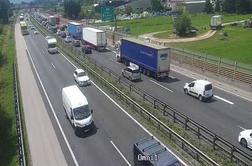 Avtocesta pred Brezovico bo predvidoma zaprta dalj časa