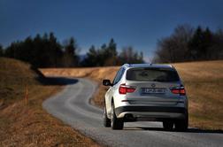Jeseni nov vstopni model BMW-ja X3 s pogonom na zadnji kolesi