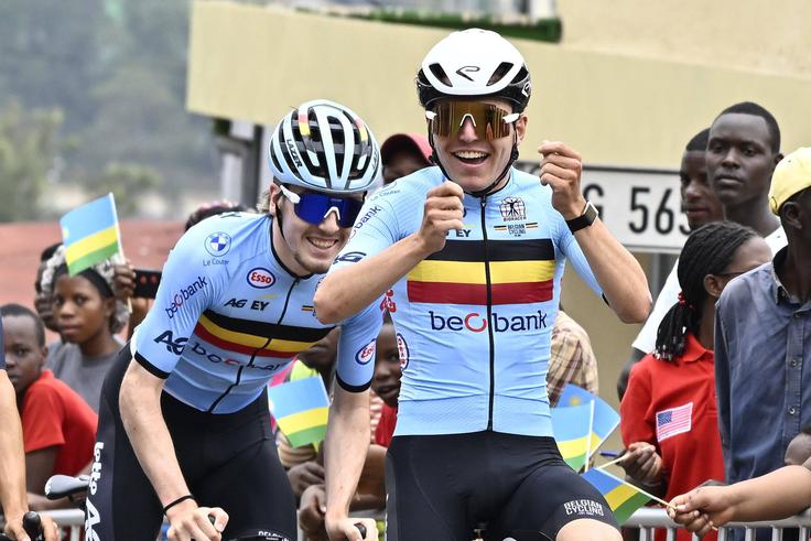 Belgijec Jarno Widar bo eden glavnih favoritov za zmago na cestni dirki mlajših članov. | Foto: Guliverimage