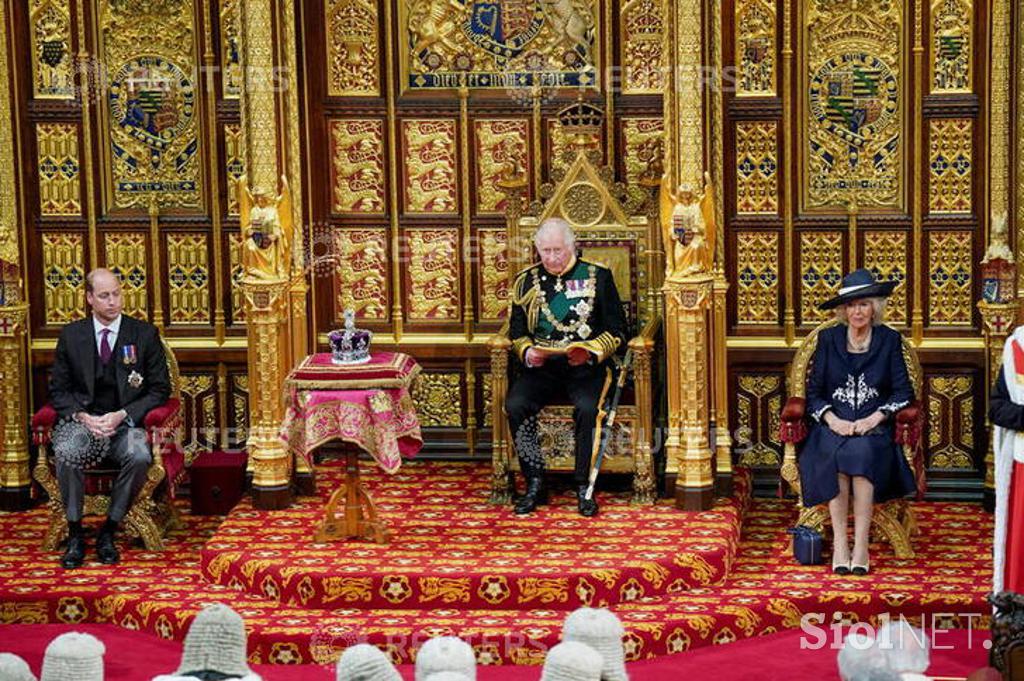 Princ Charles prvič prebral tradicionalni govor