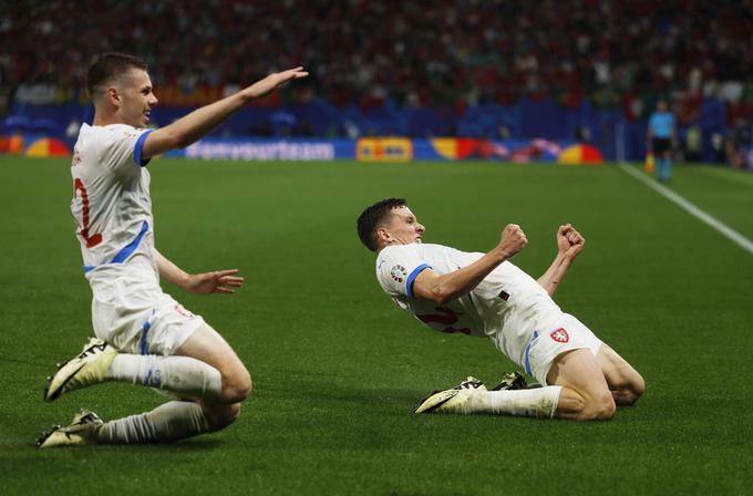 Lukaš Provod je z golom v 62. minuti šokiral favorizirane Portugalce. | Foto: Reuters
