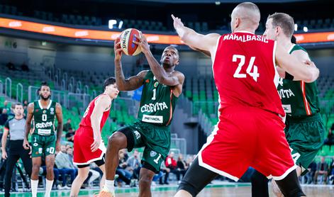 V živo: Cedevita Olimpija se poigrava z Dunajčani