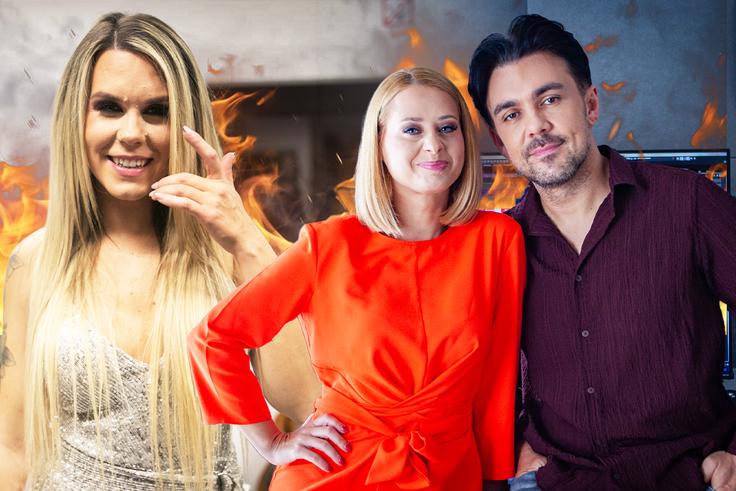 Nika Zorjan, Marjetka in Alex Vovk | Foto: Mediaspeed, Gaja Hanuna, Lana M. Orel