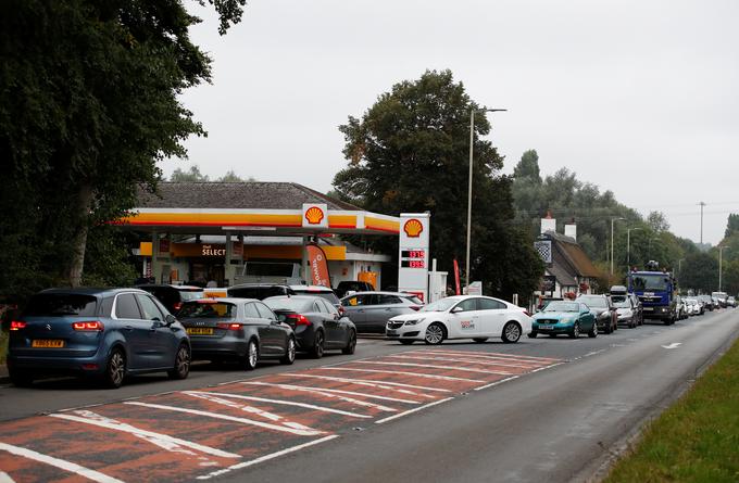 bencinska črpalka gorivo Velika Britanija | Foto: Reuters