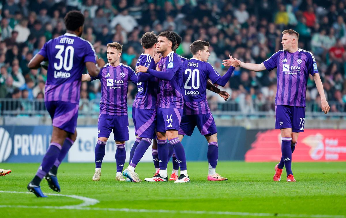 Olimpija - Maribor | Maribor se je z zmago na derbiju vrnil v boj za naslov. | Foto Aleš Fevžer