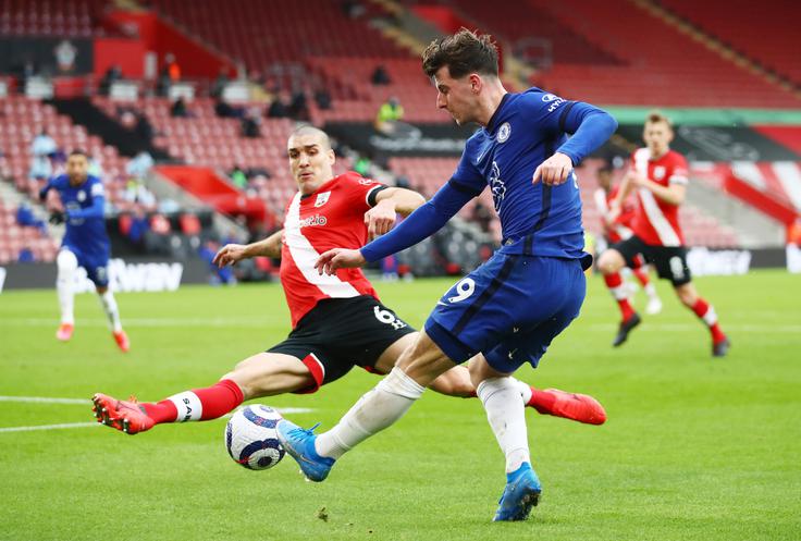 Chelsea je ostal brez pete zaporedne zmage. | Foto: Reuters