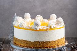 Kokosova torta s pomarančo