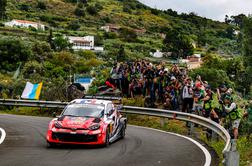 Francoz Sebastien Ogier najhitrejši na Kanarskih otokih