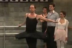 Jim Carrey parodiral Črnega laboda