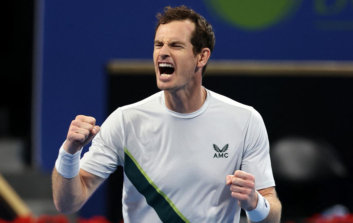 Andy Murray | Andy Murray je v polfinalu premagal Čeha Jirija Lehecko. | Foto Reuters