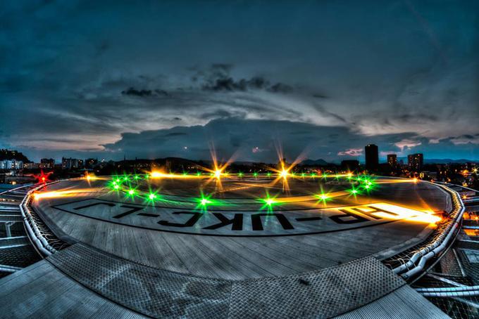 heliport, UKC Ljubljana | Foto: UKC Ljubljana