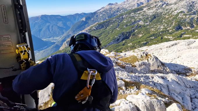 policija, iskalna akcija, helikopter | Foto: PU Nova Gorica