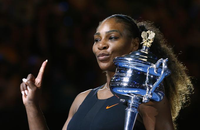 Serena Williams je v Melbournu prišla do 23. turnirja za grand slam in postavila nov mejnik. | Foto: Reuters