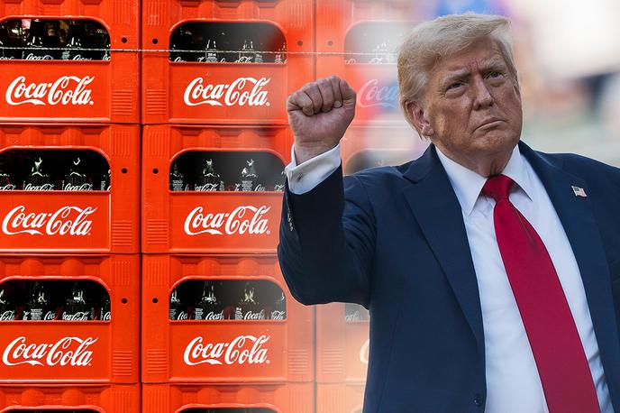 Donald Trump. Coca-Cola. | "Rad bi se zahvalil vsem odgovornim pri Coca-Coli. To bo zelo dobra poteza z njihove strani – videli boste. Preprosto boljše je!" je dejal Trump. | Foto Guliverimage