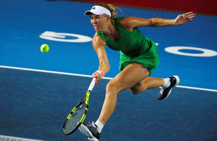 Caroline Wozniacki je dosegla 25. turnirsko zmago v karieri. | Foto: Reuters