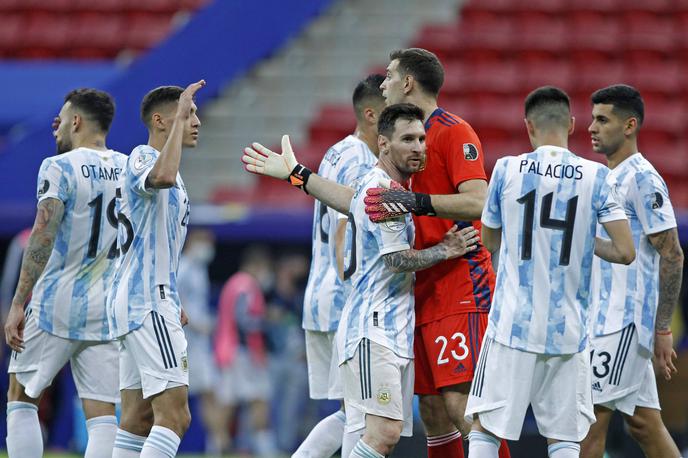 Argentina Copa America | Argentinci so po remiju vknjižili prvo zmago, Urugvaj so strli z 1:0. | Foto Guliverimage