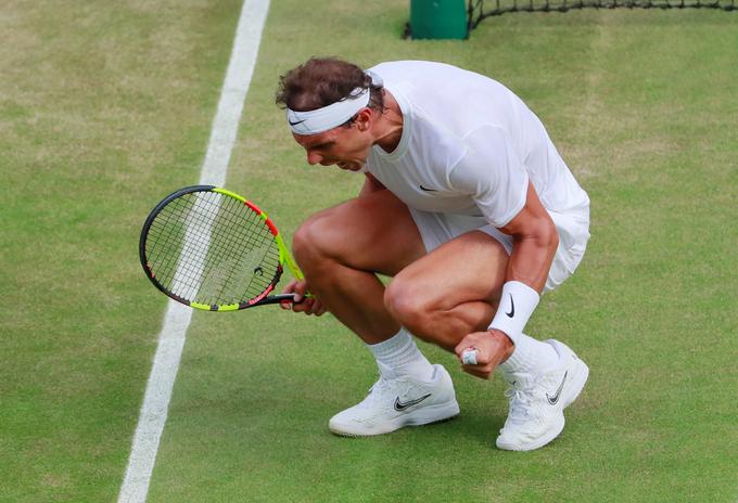 Rafael Nadal je brez izgubljenega niza napredoval v polfinale, v katerem se bo meril s Federerjem. | Foto: Reuters