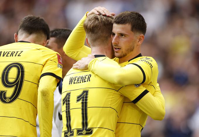 Mason Mount je dosegel drugi gol za Chelsea. | Foto: Reuters