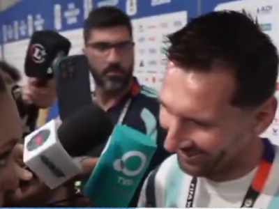 Lionel Messi prekinil govorice o aferi: "Ko te pogledam, že sprašujejo"